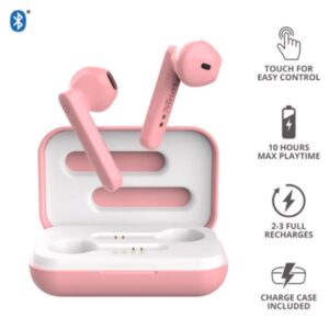 Auricolari True Wireless Trust Primo Touch Bluetooth Rosa