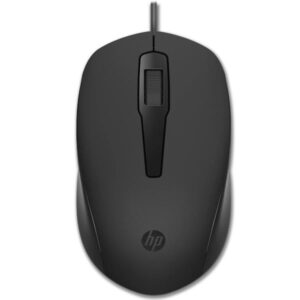 Mouse HP 150 Cablato USB Ergonomico Nero