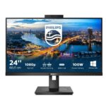 Monitor Philips 243B1JH 23.8″ Full HD IPS Regolazione Altezza Pivot