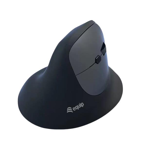 Mouse Wireless Equip Ergonomico Ricaricabile Bluetooth e 2.4GHz