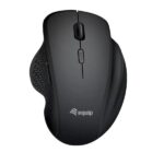 Mouse Wireless Equip Ergonomico Ricaricabile Dual-Mode Bluetooth 2.4GHz