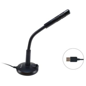 Microfono USB da Tavolo Equip Nero per PC