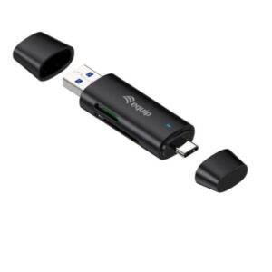 Lettore Schede USB 3.1 EQUIP 2 in 1 SD TF 5Gbps Nero