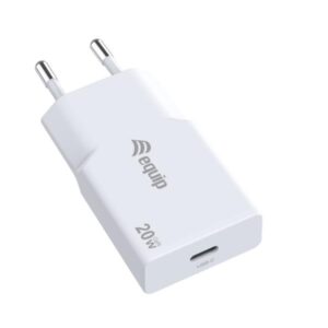 Caricabatterie GaN Equip 20W PD USB-C Bianco