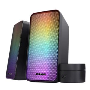 Casse PC Gaming Trust GXT611 Wezz 2.0 RGB 6W Telecomando