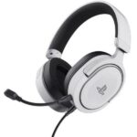 Cuffie Gaming Trust GXT 498 Forta per PlayStation, Microfono Integrato, Bianco