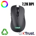 Mouse Gaming Trust GXT923 YBAR Wireless Ricaricabile 7200DPI 6 Pulsanti
