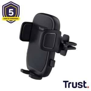 Supporto Auto Trust Runo per Ventola d'Aria - Nero