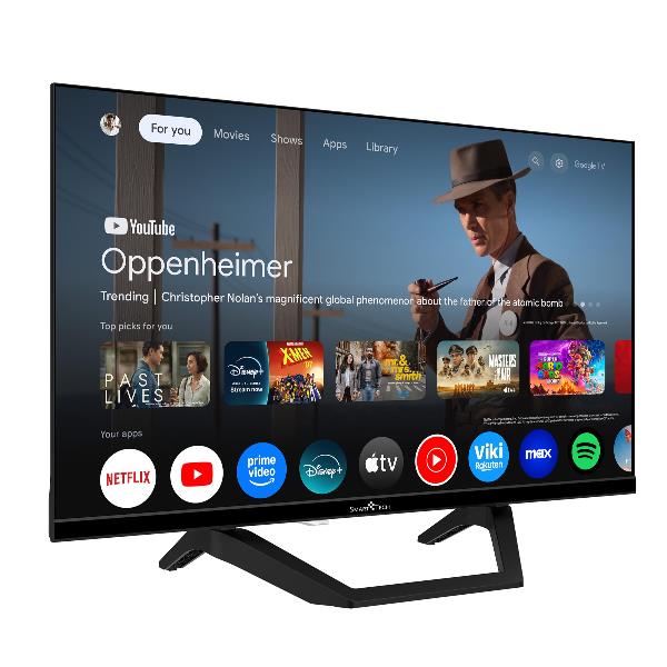 TV Smart Tech 24" HD Google TV 12/220V