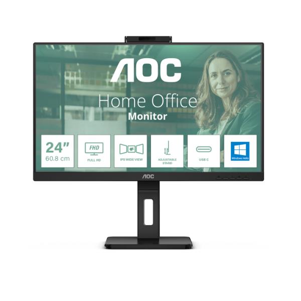 Monitor AOC 24P3CW 24 IPS Full HD Pivot Altezza Regolabile - SKU: 24P3CW