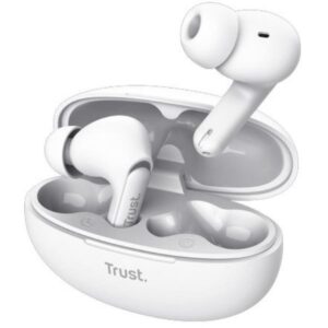 Auricolari True Wireless Trust YAVI BT Bianchi con Riduzione Rumore ENC