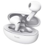 Auricolari True Wireless Trust YAVI BT Bianchi con Riduzione Rumore ENC