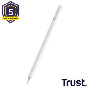 Pennino Stylus Trust Kyna per iPad Attivo Bianco