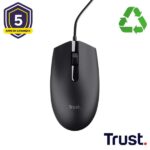 Mouse Cablato Trust TM-101 Eco USB Nero 160cm