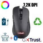 Mouse Gaming Trust GXT931 YBAR Wireless Ricaricabile 7200DPI RGB 50H