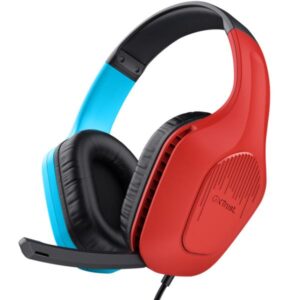 Cuffie Gaming Trust GXT 416S Zirox Leggere con Microfono - Multicolore