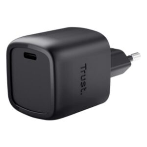 Caricabatterie USB-C Trust GAN 30W Nero Riciclato