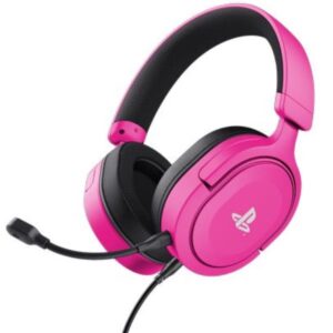 Cuffie Gaming Trust GXT 498 Forta per PlayStation™ Microfono Integrato Rosa