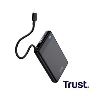 Power Bank Trust Fiera 10000mAh USB-C PD 20W Nero