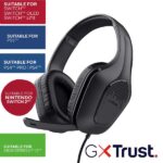 Cuffie Gaming Trust GXT417 Zirox Cablate 3.5mm Driver 50mm Nero