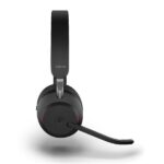 Cuffie Professionali Jabra Evolve2 65 Stereo MS Bluetooth USB Noise Canceling Nero