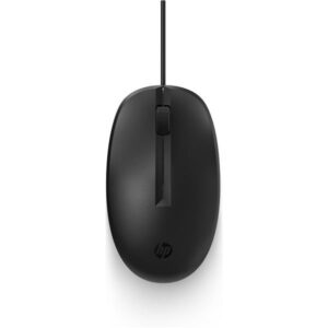 Mouse Ottico HP USB Wired 125 Nero Ergonomico