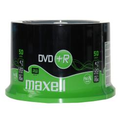 DVD+R Maxell 4.7GB 50 Pezzi in Campana
