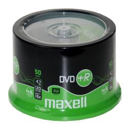 DVD+R Maxell Printable 50 Pezzi 4.7GB