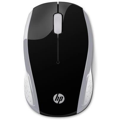 Mouse Gaming HP Wireless 200 Grigio Senza Fili
