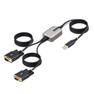 Adattatore USB Seriale Startech 2 Porte DB9 4 Metri