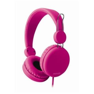 Auricolari con Microfono Maxell Spectrum Rosa Jack 3.5mm