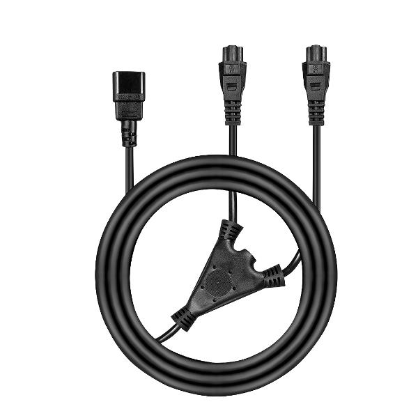 Cavo Alimentazione Lindy IEC C14 a C5 2.5 metri