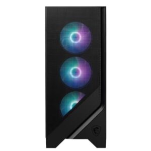 Cabinet MSI MAG FORGE 320R Airflow Mid-Tower Nero con Alimentatore