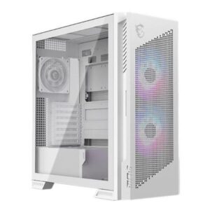 Cabinet MSI MPG Velox 300R Airflow PZ White Mid-Tower