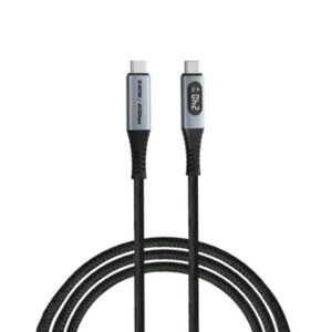 Cavo USB-C Verbatim USB4 40Gbps 240W 1.2m Nylon