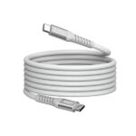 Cavo USB-C Verbatim Magnetico Sync & Charge 100W 1.2m Nylon Bianco