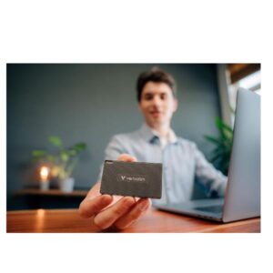 SSD Esterno Verbatim Mini Metal 1TB USB-C 3.2 Gen 2x2 2000MB/s