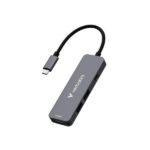 Hub USB Verbatim 4in1 Multiporte USB-C PD100W 2xUSB 3.2
