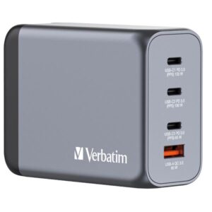 Alimentatore Notebook Verbatim GAN 4 Porte 200W