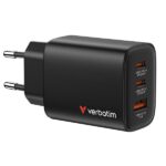 Alimentatore Notebook Verbatim 65W 3 Porte USB