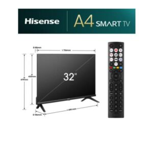 TV Hisense 32" HD Smart VIDAA TIVUSAT
