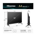 TV Hisense 32A49Q HD Smart VIDAA