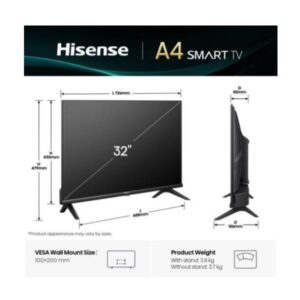 TV Hisense 32A49Q HD Smart VIDAA