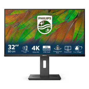 Monitor Philips 32B1N3800 32" 4K VA Regolabile