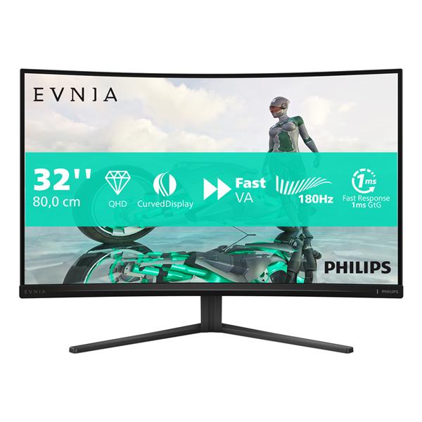 Monitor Philips 32M2C3500L 31.5 2K VA 165Hz - SKU: 32M2C3500L
