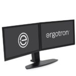 Staffa Doppio Monitor Ergotron Neo-Flex Regolabile 24″ Nero