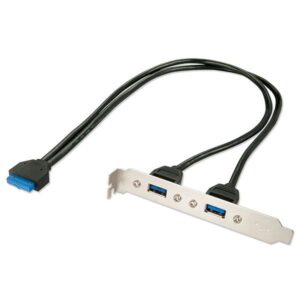 Adattatore USB 3.0 Lindy Staffa 2 Porte A Femmina - SKU: 33096