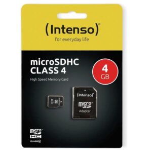 Memory Card Micro SD Intenso 4GB Classe 4