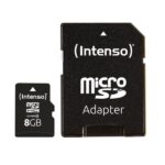 Memory Card Micro SD Intenso Classe 4 8GB 20MB/s
