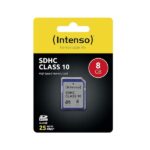 Memory Card SD Intenso Class 10 8GB 25MB/s
